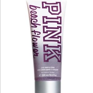 Victoria Secret Pink Flower 2 In 1 Wash & Scrub